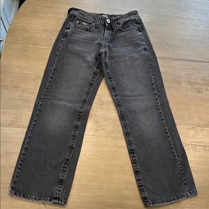 RSQ Womens Low Rise Baggy Jeans black- size 34W 33L